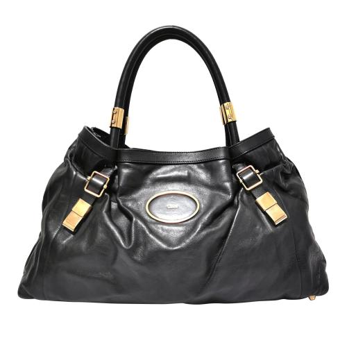 Chloe Victoria Leather Handbag