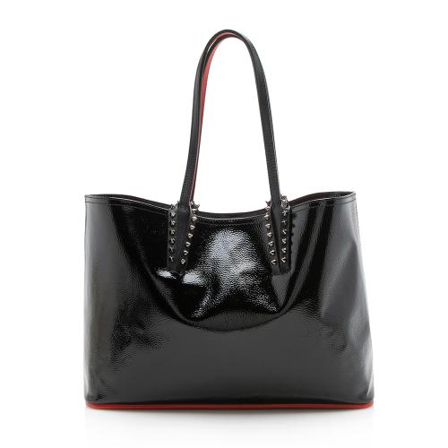 Christian Louboutin Patent Leather Cabata Small Tote