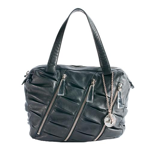 Christian Louboutin Zip-Detail Satchel Handbag