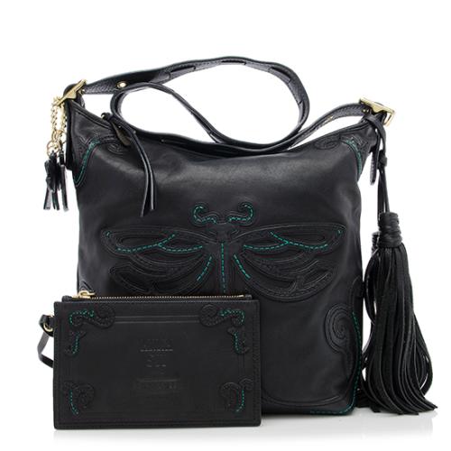 Coach Anna Sui Limited Edition Dragonfly Duffel Bag