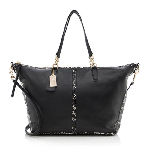 Coach Leather Bleecker Cooper Tote