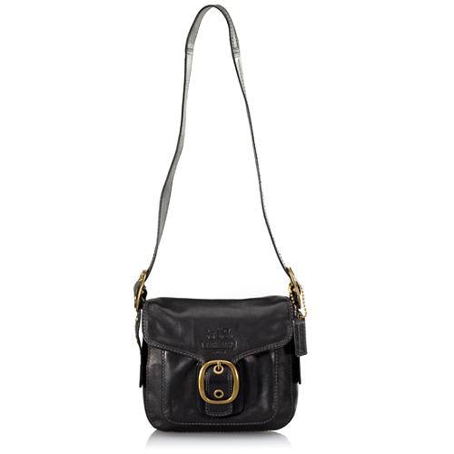 Coach bleecker large online flap