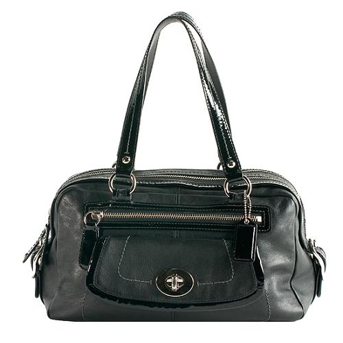 Coach Bonnie Leather Satchel Handbag