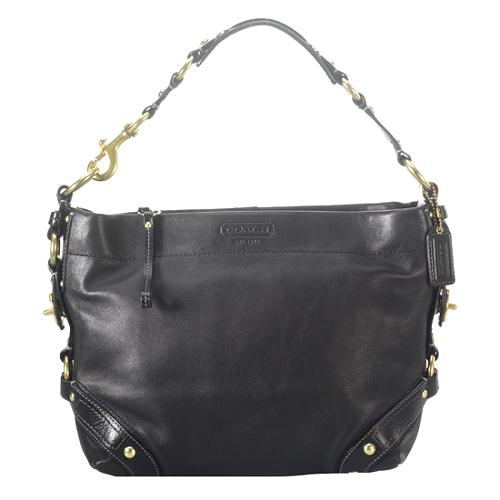 Coach Carly Leather Shoulder Handbag