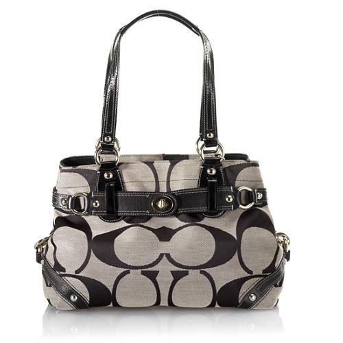 Coach Carly Signature Carryall Tote