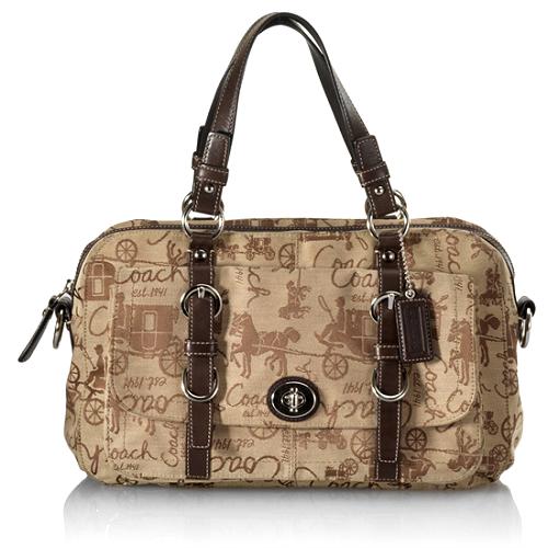 Coach Chelsea Horse and Carriage Satchel Handbag | [Brand: id=11, name=Coach]  Handbags | Bag Borrow or Steal