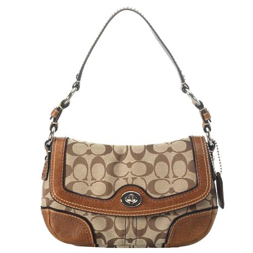 Coach Chelsea Signature Flap Shoulder Handbag