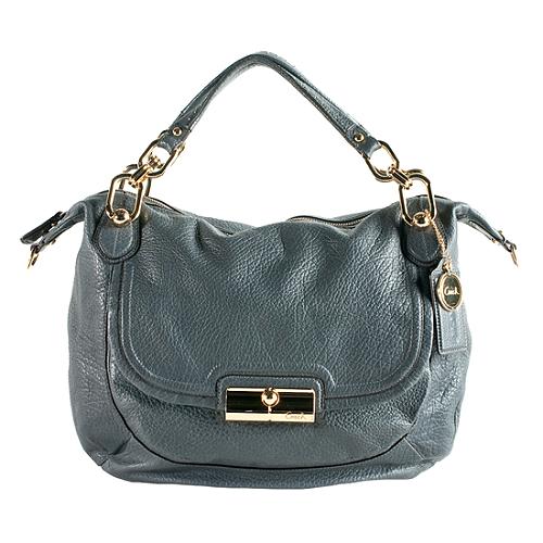 coach kristin round satchel