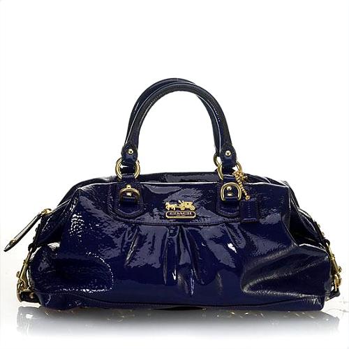 Coach Large Patent Leather Sabrina Handbag - FINAL SALE