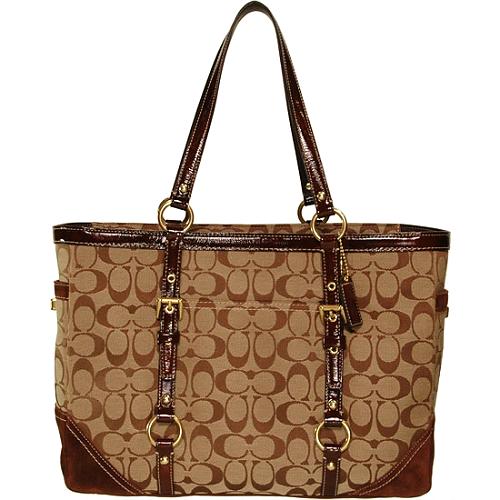 Coach Large Signature Gallery Tote