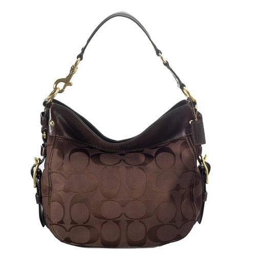 coach zoe hobo handbag