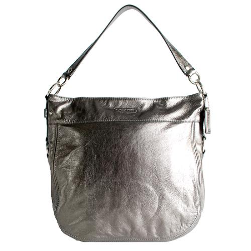 Coach Leather Convertible Large Zoe Hobo Handbag