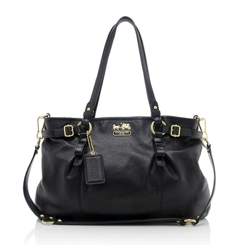 Coach Leather Madison Carryall Tote
