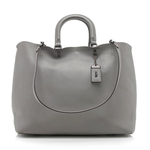Coach Leather Rogue Tote