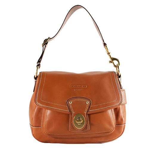 Coach Legacy 'Ali' Leather Flap Shoulder Handbag