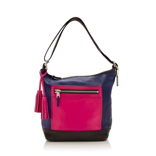 Coach Legacy Colorblock Leather Duffle Bag