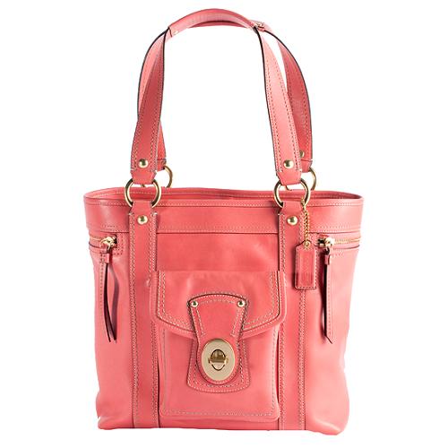 Coach Legacy Leather Slim Tote