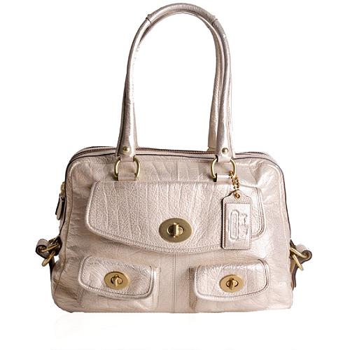 Coach peyton hot sale satchel