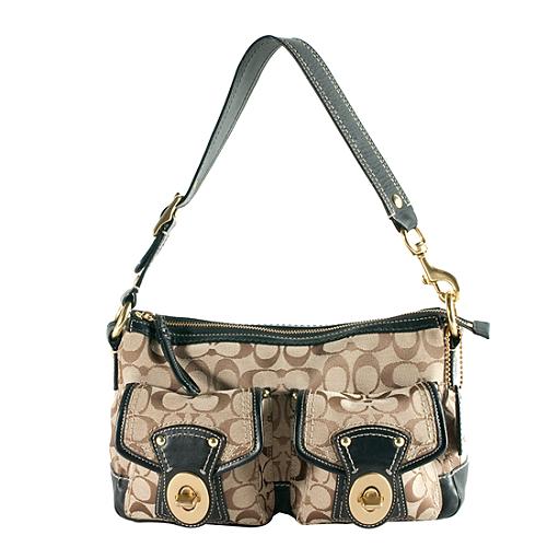 Coach Legacy Signature Shoulder Handbag