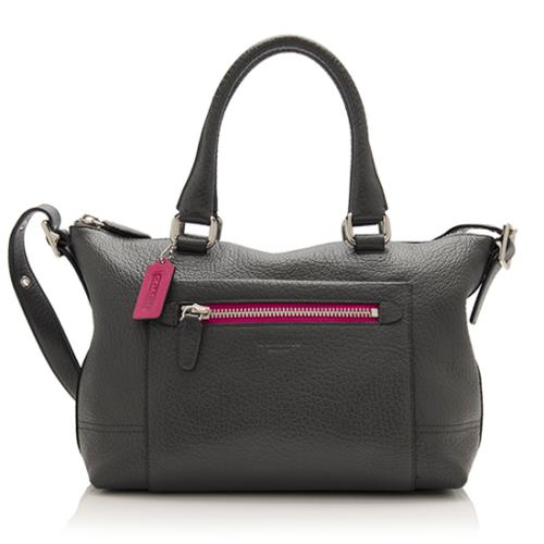 Coach Legacy Textured Leather Molly Satchel
