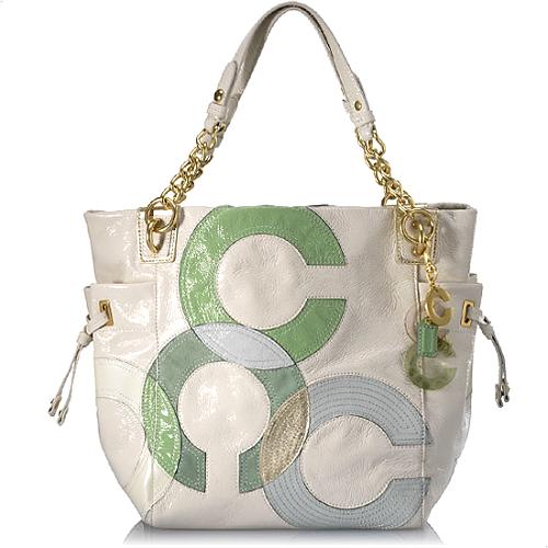 Coach Limited Edition Peyton Inlaided C Tote