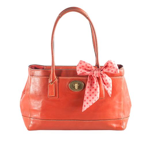 Coach Madeline Leather Tote