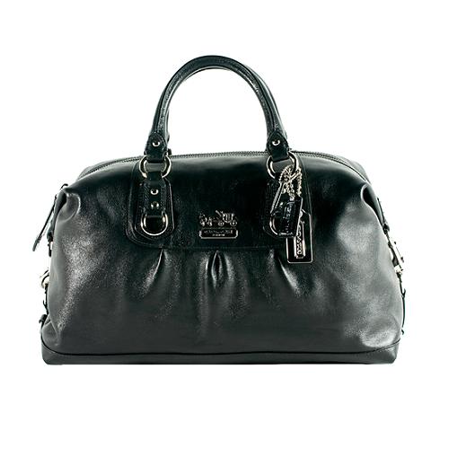 Coach Madison Leather Large 'Sabrina' Satchel Handbag