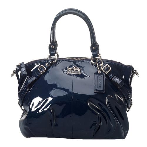 Coach Madison Patent Leather 'Sophia' Satchel Handbag