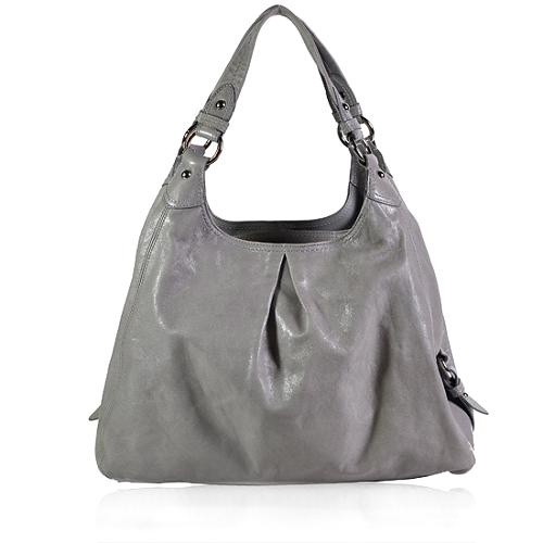 Coach Maggie Large Leather Hobo Handbag 