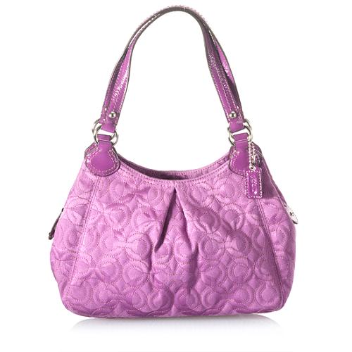 Coach Op Art Gramercy Hobo Handbag