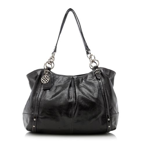 Coach Patent Leather Alexandra Tote 
