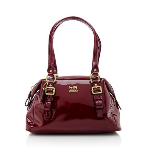 Coach Patent Leather Madison Small Satchel