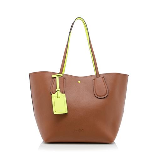 Coach Pebbled Leather Taxi Tote
