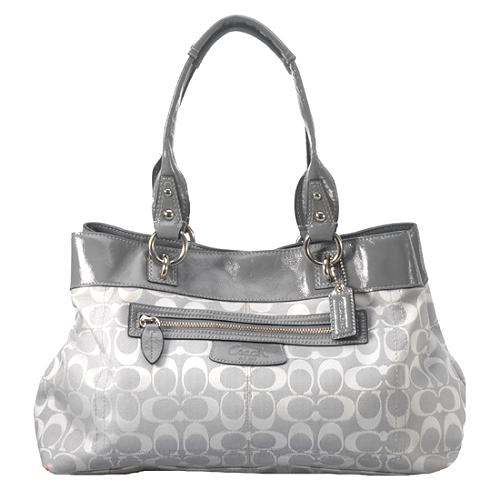 Coach Penelope Signature Shopper Tote