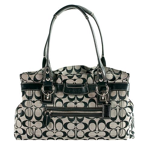 Coach Penelope Signature Shopper Tote