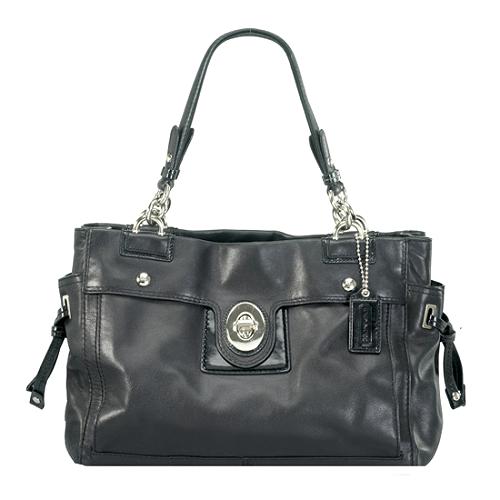 Coach Peyton Leather Carryall Tote