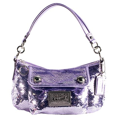 Coach Poppy Sequins Groovy Shoulder Handbag | [Brand: id=11, name=Coach]  Handbags | Bag Borrow or Steal