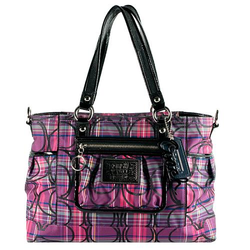 Coach Poppy Tartan Book Tote Coach Handbags Bag Borrow or Steal