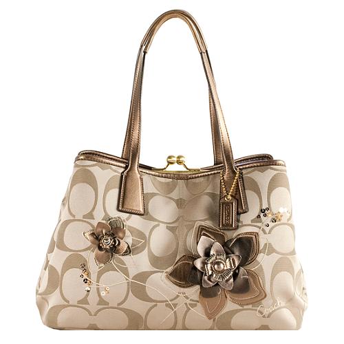 Kisslock handbag coach hot sale