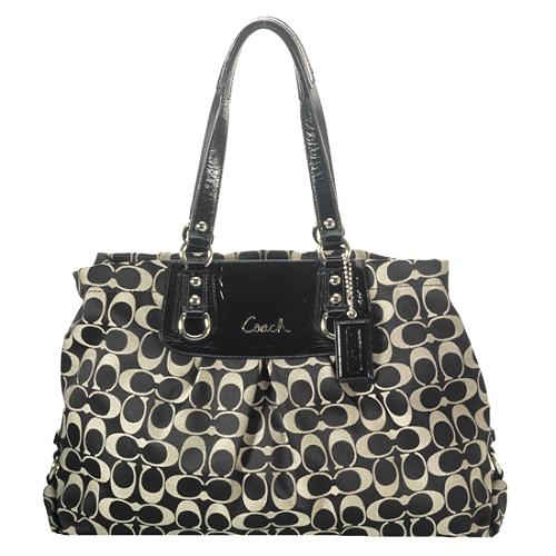 Coach Signature 'Ashley' Carryall Business Tote