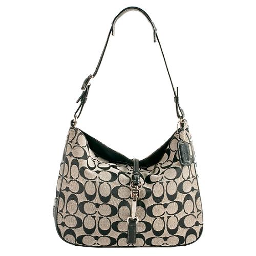 Coach Signature Clip Demi Shoulder Handbag