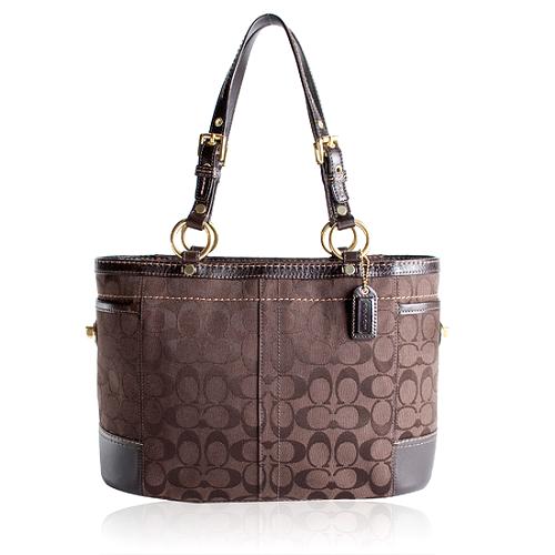 Coach Signature Large Gallery Tote