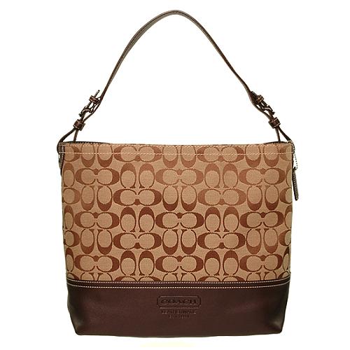 Coach Signature Shoulder Tote