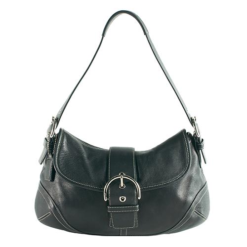 Coach Soho Large Leather Flap Shoulder Handbag