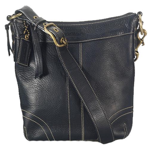 Coach Soho Leather Slim Duffel Shoulder Handbag