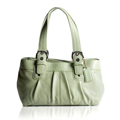 soho leather tote