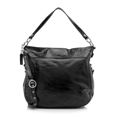 Coach Zoe Patent Leather Convertible Hobo