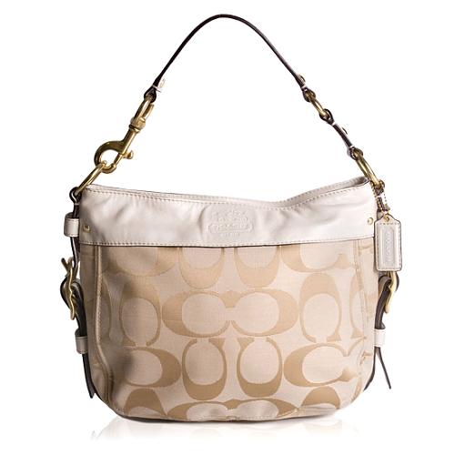 Coach Zoe Large Signature Shoulder Bag