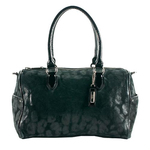 Cole Haan Capetown Leather Jade Satchel Handbag