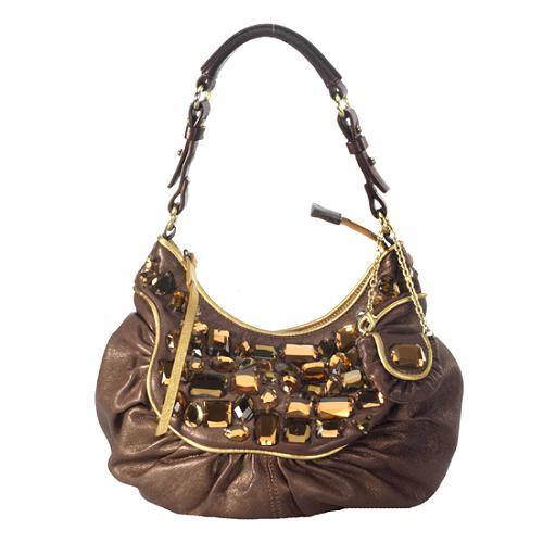 Cole Haan G-Series Jeweled Small Shoulder Handbag